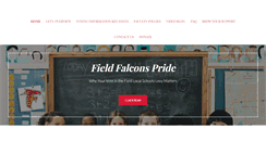 Desktop Screenshot of falconpride.org